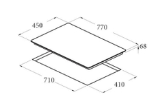 Bếp điện kết hợp từ IT 7002 BK