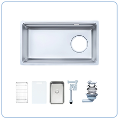 CHẬU RỬA BÁT 1 HỐ NOBINOX ARVO V676