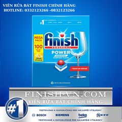 Viên rửa Finish Power Essential hộp 100 viên
