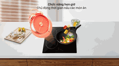 Bếp Điện Từ 3 Vùng Nấu Cata IT 603