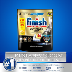 Viên rửa Finish cao cấp Ultimate Plus túi 85 viên
