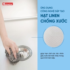 Chậu rửa bát 1 hố chống xước Workstation Sink – Undermount Sink Konox KN6044SU Dekor