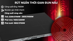 Bếp từ 3 vùng nấu lắp âm Bosch PID775DC1E