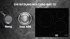Bếp Từ 3 Vùng Nấu Bosch PUJ61RBB5E