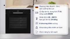 Lò Nướng Âm Tủ Bosch HBS534BB0B