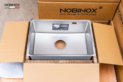 CHẬU RỬA BÁT 1 HỐ NOBINOX LISA NN645S