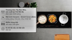 Bếp từ Teka IZC 83620 MST BK