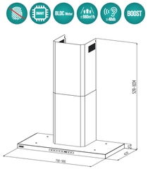 Máy Hút Mùi GrandX GX H90T65