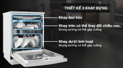 Máy Rửa Chén Độc Lập Bosch SMS6ECI93E