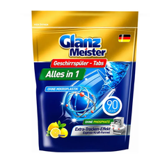 Viên rửa bát Glanz Meister All in One 90 viên