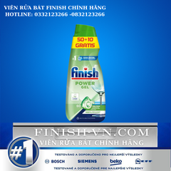 Gel rửa bát Finish hữu cơ Eco 0% 900ml