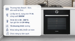 Lò Nướng Âm Tủ Bosch HBG634BB1B