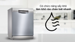 Máy rửa chén độc lập Bosch SMS4HMI07E