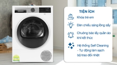 Máy Sấy Bơm Nhiệt Bosch WQG24570SG