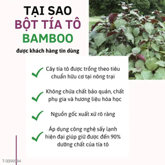Bột Tía Tô Sấy Lạnh Hữu Cơ Nguyên Chất