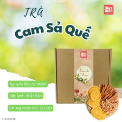 Trà Detox cam sả quế hỗ trợ giảm cân