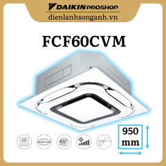 Daikin âm trần Inverter 2.5HP FCF60CVM/RZF60CV2V+BRC1E63+BYCQ125EAF