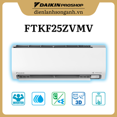 Daikin treo tường Inverter 1.0HP FTKF25ZVMV/RKF25ZVMV
