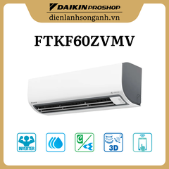 Daikin treo tường Inverter 2.5HP FTKF60ZVMV/RKF60ZVMV