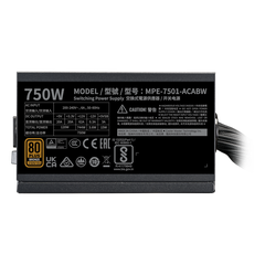 Nguồn máy tính Cooler Master MWE 750 - 80 Plus Bronze - V3 230V (750W)