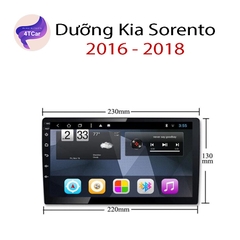 Mặt dưỡng Kia Soreto 2016-2018 (9 inch)