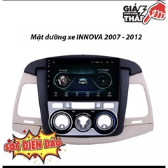 Mặt Dưỡng Toyota Innova 2007-2012 Bộ Bo Viền Số Sàn 9 Inch