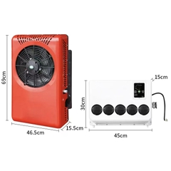 Điều Hòa Điện 12V/24V Cho Xe Tải, RV, Máy Xúc – Giải Pháp Làm Mát Thông Minh &amp; Tiết Kiệm