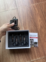 BỘ CẢM BIẾN ÁP SUẤT LỐP VAN TRONG  TN610  DÁN KÍNH - CẮM CỔNG USB KẾT NỐI MÀN ANDROID , ĐIỆN THOẠI , XEM ĐỘC LẬP