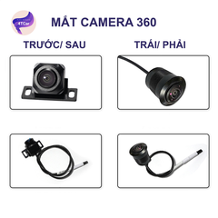 Bộ Camera 360 Độ TIFO 4 Mắt Cho Màn Android - Model 6048 | AHD 1080/720 Siêu Nét, An Toàn Tuyệt Đối