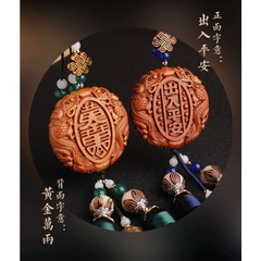 Khánh treo gương ô tô Vạn Dặm Bình An