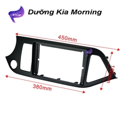 Mặt dưỡng Kia Morning 2011-2020 (9 inch)