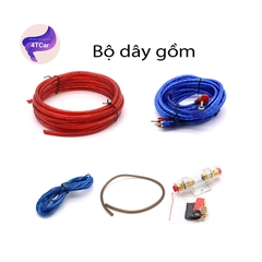 Bộ Kit Dây Đấu Nối Lắp Đặt Loa Siêu Trầm Ô Tô KUERL
