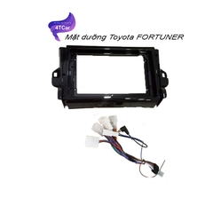 MẶT DƯỠNG TOYOTA FORTUNER 2017-2023 (KÈM JAK NGUỒN ZIN) dành cho lắp màn android