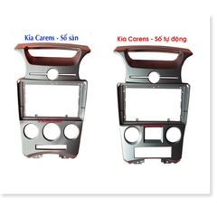 Bộ Mặt Dưỡng Màn Hình 9 Inch Kia Carens 2007-2011 số sàn , điều hòa cơ  Kèm Rắc Nguồn Zin