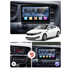 Mặt dưỡng ô tô Kia K5, kia optima  2011-2015 kích thước 9 inch