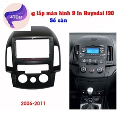 Mặt dưỡng Hyundai i30 2007-2013 số sàn điều hòa cơ (9 inch)