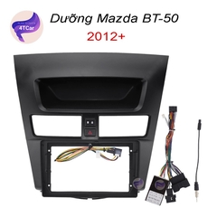 Mặt dưỡng Mazda  BT-50 mặt âm lắp màn hình dvd android 9 inch