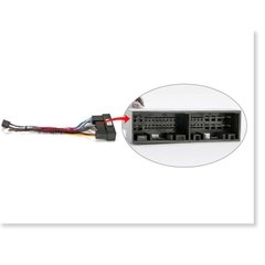 Mặt dưỡng mặt nạ lắp màn hình 9 inch  Huyndai Tucson 2014 -2018 Kèm rắc nguồn