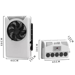 Điều Hòa Điện 12V/24V Cho Xe Tải, RV, Máy Xúc – Giải Pháp Làm Mát Thông Minh &amp; Tiết Kiệm
