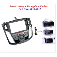 Mặt dưỡng Ford Focus 2012-2018 ít nút  (9 inch)