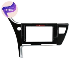 Mặt Dưỡng Màn Hình Xe Toyota Altis 2018-2021 Kèm Rắc Nguồn Zin 10 Inch
