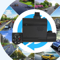 🔥 Velute/Caste D50 Camera hành trình 4G đội xe 1080P 150°