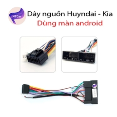 DÂY NGUỒN HUYNDAI ,KIA LẮP DVD ANDROID( LẮP CÁC XE I10 ,MORNING ,K3 )