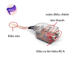 Line Out Chống Nhiễu KUERL K-103A – Phụ Kiện Lắp Loa Sub Siêu Trầm Ô Tô Chất Lượng Cao