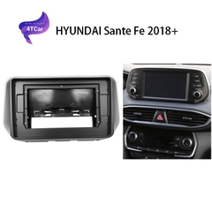 Mặt dưỡng lắp màn android  Huyndai Santafe 2018-2023 ( 9 inch)