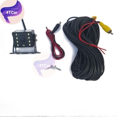 Camera lùi dành cho xe tải, xe khách [siêu nét] nguồn 12- 24V, 8Led, cảm biến ánh sáng , Hồng Ngoại - Chính Hãng NAVITEL