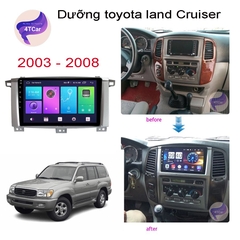 Mặt dưỡng Toyota Lancruiser 2003-2008 9 inch