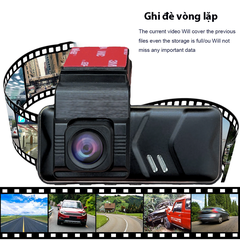 CAMERA HÀNH TRÌNH G21 – TRƯỚC + SAU – WIFI – FULL HD 1080P