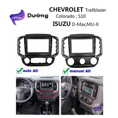 Mặt dưỡng Chevrolet Colorado 2012-2020  (9 inch) lắp màn dvd android 9 inch