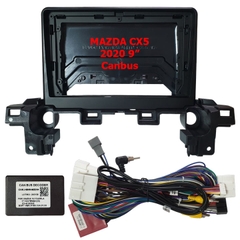 Mặt dưỡng Mazda CX-5 2018-2023 lắp màn hình dvd android 9 inch